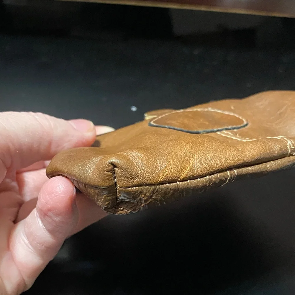 RGA vintage Brown Leather change purse - Picture 12 of 16